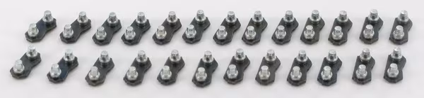 Maillon attache rapide mâle 1/4" 1,3mm (x 25) · réf. P23956