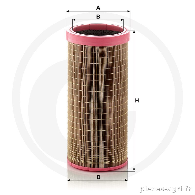 MANN FILTER Filtre à air secondaire vue 3