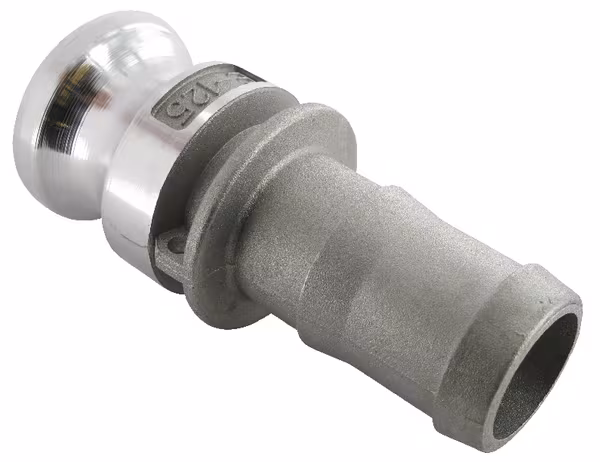 Embout de tuyau Camlock Type E 6" en acier inoxydable · réf. HCN100ESS150B