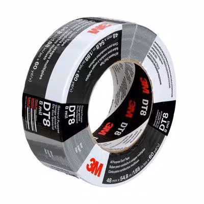 Ruban adhésif en toile, DT8, argent 48mm x 22.9M · réf. 7100158365