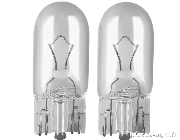 Ampoules 2825-2BL W5W 12VW2.1X9.5D BLI (x2) · réf. 4062172395885