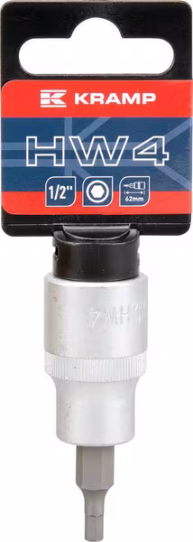 Douille de tournevis 1/2" Hex 4 mm vue 2