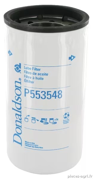 Filtre à huile Donaldson · réf. P553548