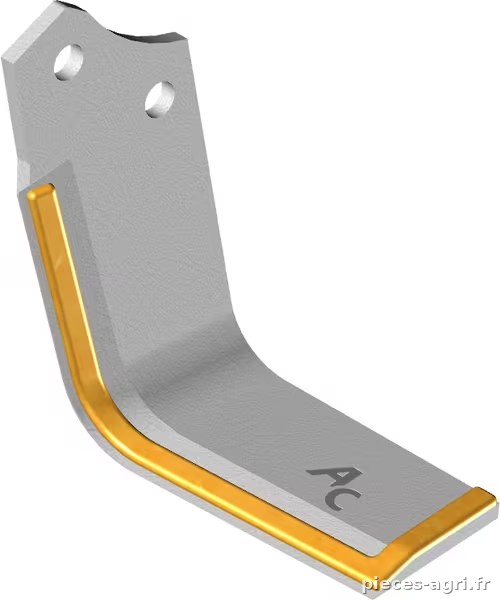 Lame de rotovator D, carbure · réf. ROVM0428HRD
