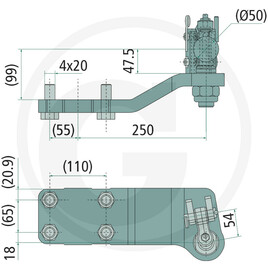 Sauermann Guidage forcé · réf. 711127111