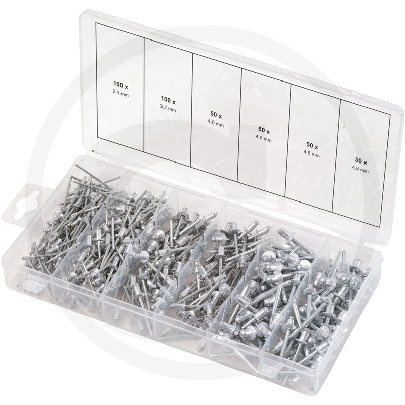KS Tools Assortiment de rivets, 400 pcs. · réf. 7889700150