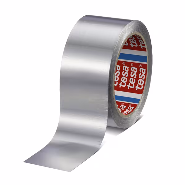Ruban adhésif en aluminium, Conformable 50m x 50mm Tesa® · réf. T606300000200