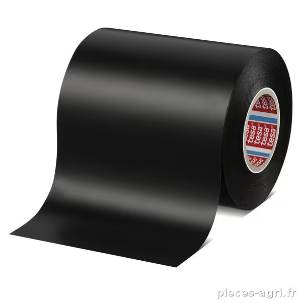 Ruban adhésif premium multi-usages en PVC souple, noir, 33m x 100mm, TesaFLEX® · réf. T041630001692