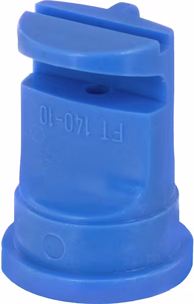 Buse à jet mirroir FT 140° 10 bleu clair plastique Lechler · réf. FT14010
