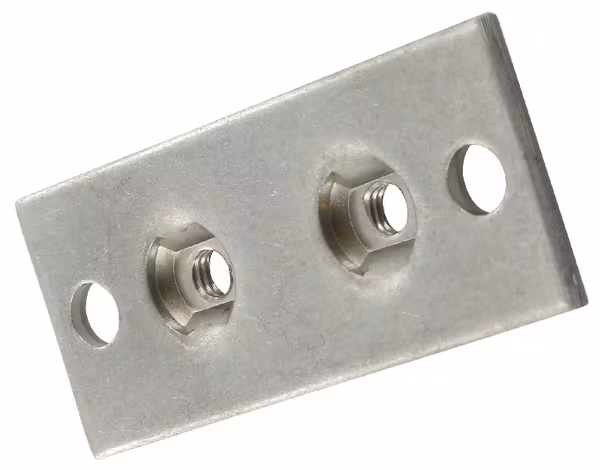 Plaque à visser inox Gr.3 0 vue 3