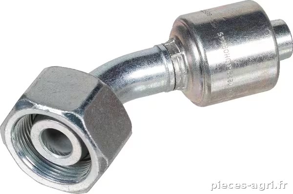 Racc. à sertir 45° DN20-M36x2 · réf. 12G25FDHORX45