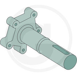 Jurop FRONT SM/SHAFT D/DRIV.PNR/E 102- 122 · réf. 4051892004300