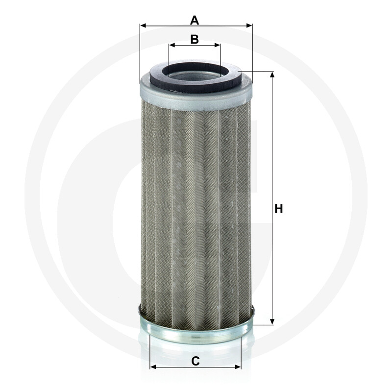 MANN FILTER Filtre hydraulique vue 3