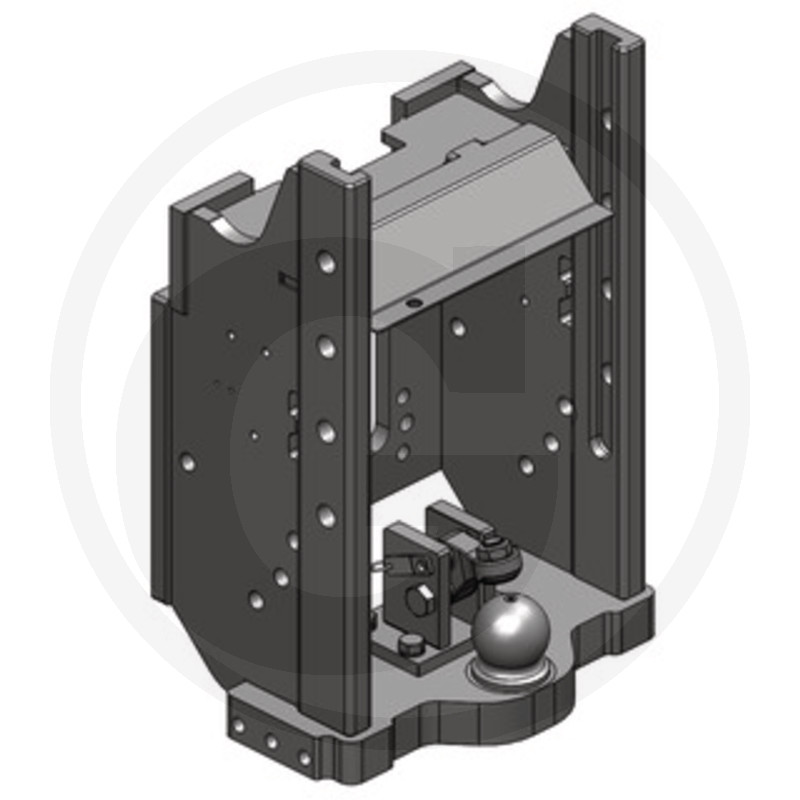Scharmüller Support d'attelage avec glissières · réf. 777001148900