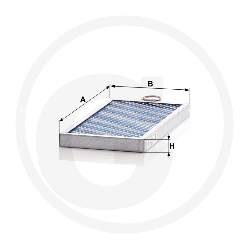 MANN FILTER Filtre de cabine vue 3