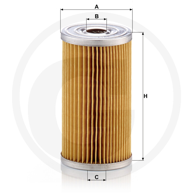 MANN FILTER Élément de filtre à carburant vue 3