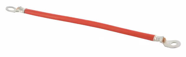 Câble de batteries rouge 20cm 2xoeillets 12,7 mm · réf. FGP012065