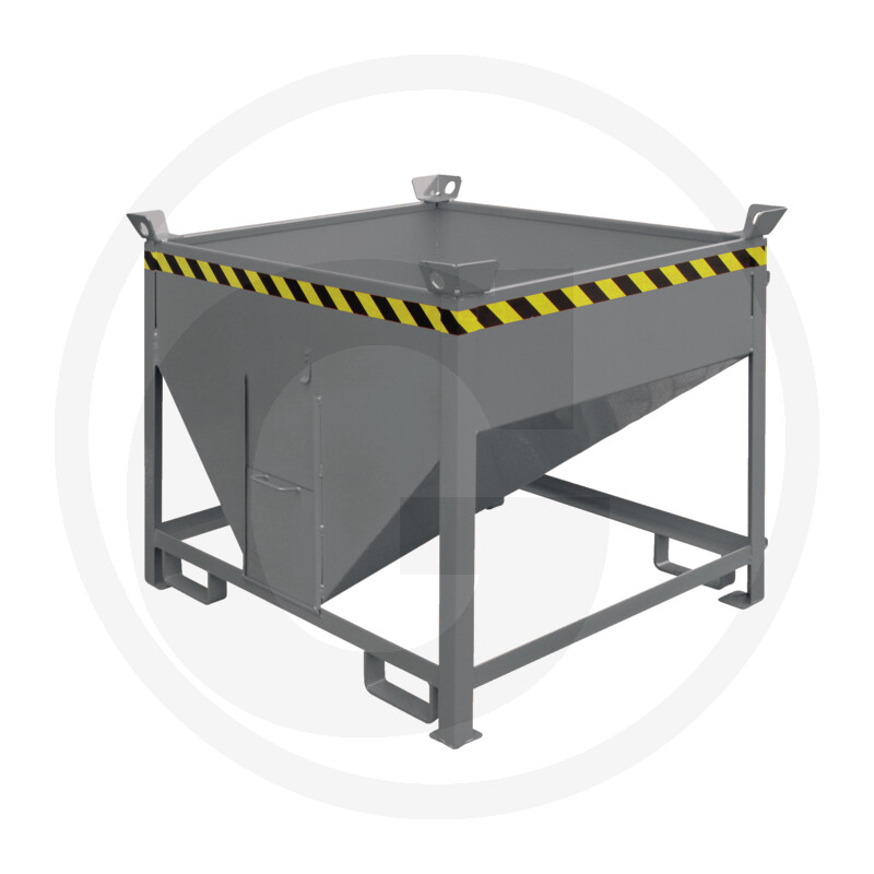Eichinger Industrie Bac de silo avec guillotine de sortie, 3 vue 2