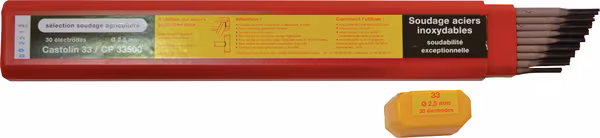 Électrodes SSA33 2,5 30E · réf. 650159CAS