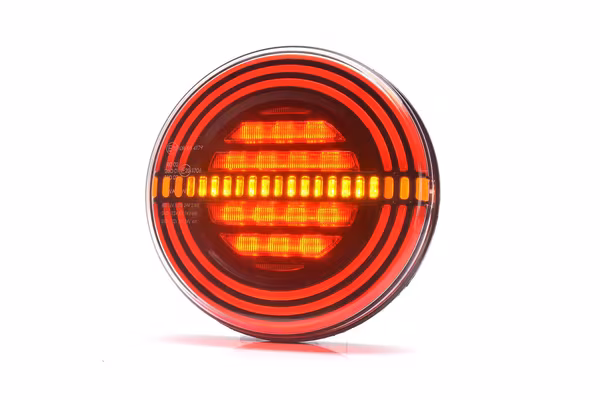 Feu arrière multifonction rond, 12V, Ø 142mm, Kramp vue 6