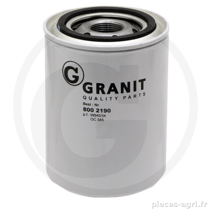 GRANIT Filtre à huile moteur vue 2