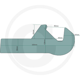 GRANIT Pickup Hitch Haken · réf. 19411016