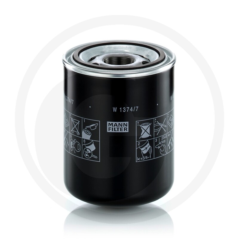 MANN FILTER Filtre à huile moteur · réf. 565W1374.7
