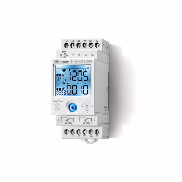 Relais SMARTimer 2W 16A, 12…24V AC/DC · réf. 840200240000
