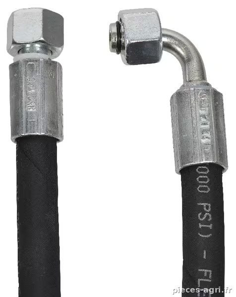 Tuyau hydr.compl.DN10.1000-90° · réf. DKLO10100090