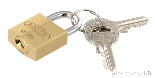 Cadenas à clés identiques 20mm · réf. 6520KA6201