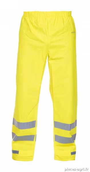Pantalon de pluie, imperméable, L, 52-54, Hi-Vis, jaune Hydrosoft by, Hydrowear · réf. 014580FYL