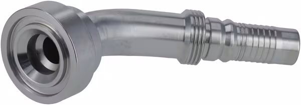 Raccord à sertir 4SH-DN20 bride Ø 47.6 mm 45° · réf. SFSCH201645G2