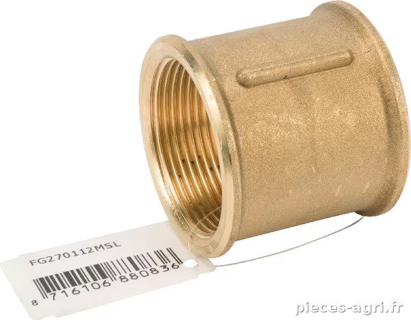 Raccord en laiton 2xF 1 1/2" · réf. FG270112MSL
