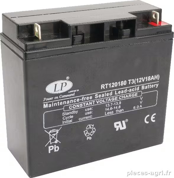 Batterie 12V, 17Ah · réf. 61704001100