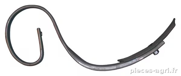 Dent à ressort 32x10x505mm avec pointe adaptable pour Kongskilde · réf. 101000564