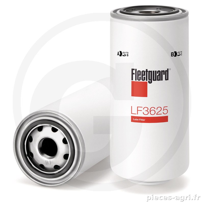 Fleetguard Filtre à huile moteur vue 2