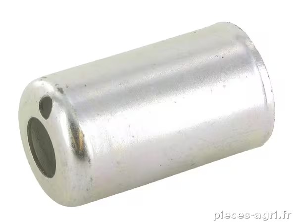 Jupe pour tuyau de climatisation Ø19,3x35mm DN9,5 acier / zingué / blanc passivé · réf. KL070404