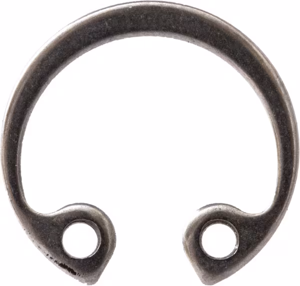 Circlip intérieur 10x1mm DIN472 Acier inoxydable Kramp · réf. 47210RVS