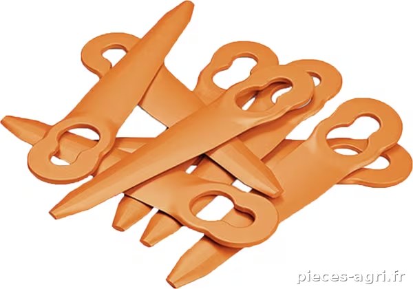 Jeu de lames, 8x, PVC, PolyCut 2-2 · réf. 40080071000AFW