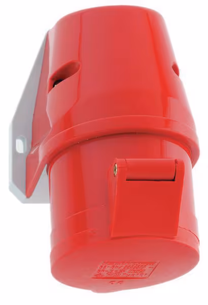 Prise murale CEE 16A 4P 400V IP44 QC 90x87 · réf. B0011905