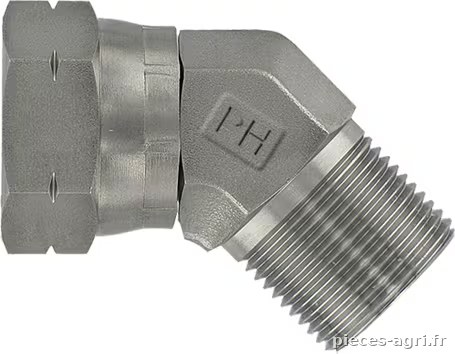 Raccord coudé M/F 1/2" BSP SS · réf. MF4508KSS