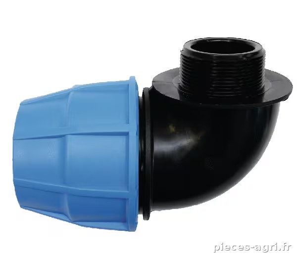 S16 Raccord coudé 40x1¼" mâle · réf. 654825S