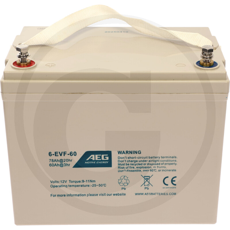 TREX.PARTS Batterie de traction 12 V 78 Ah vue 2