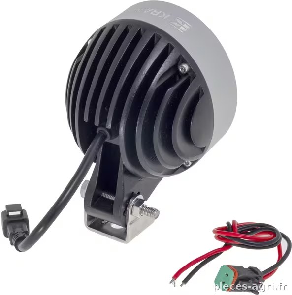 Lampe de travail LED 40W 4500lm faisceau large vue 3