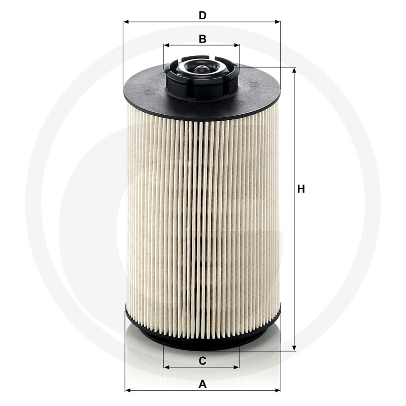 MANN FILTER Filtre à carburant · réf. 565PU1058X