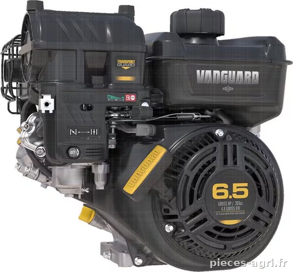 Moteur horizontal, 6,4 HP, monocylindre, série Vanguard, Briggs & Stratton · réf. 12V3320008F1