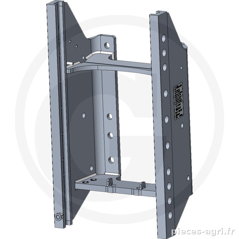 Sauermann Support d’attelage SWB 390 mm - 200CV vue 2