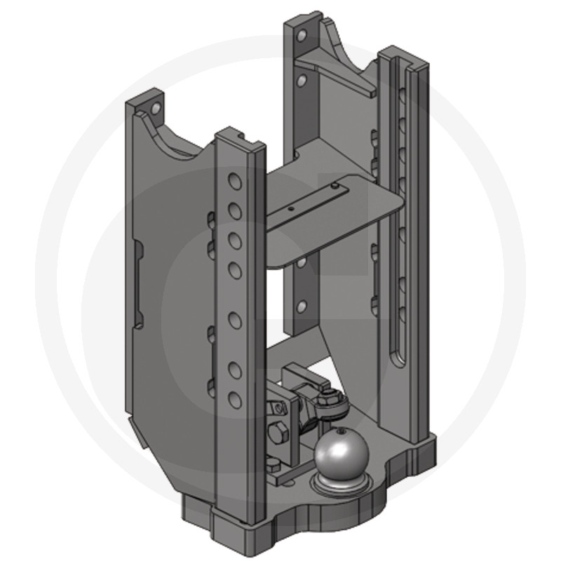 Scharmüller Support d'attelage avec glissières · réf. 77700110844