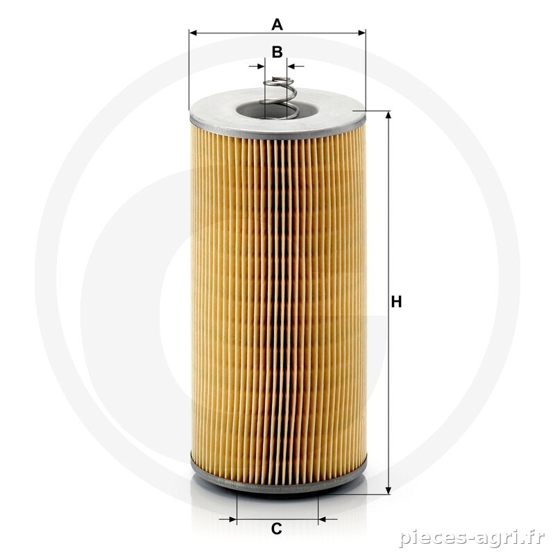 MANN FILTER Filtre à huile moteur · réf. 565H12110.2X