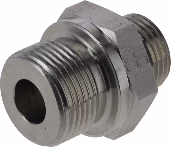 Raccord à filetage mâle 18L x M22 SS · réf. GES18LM22SS